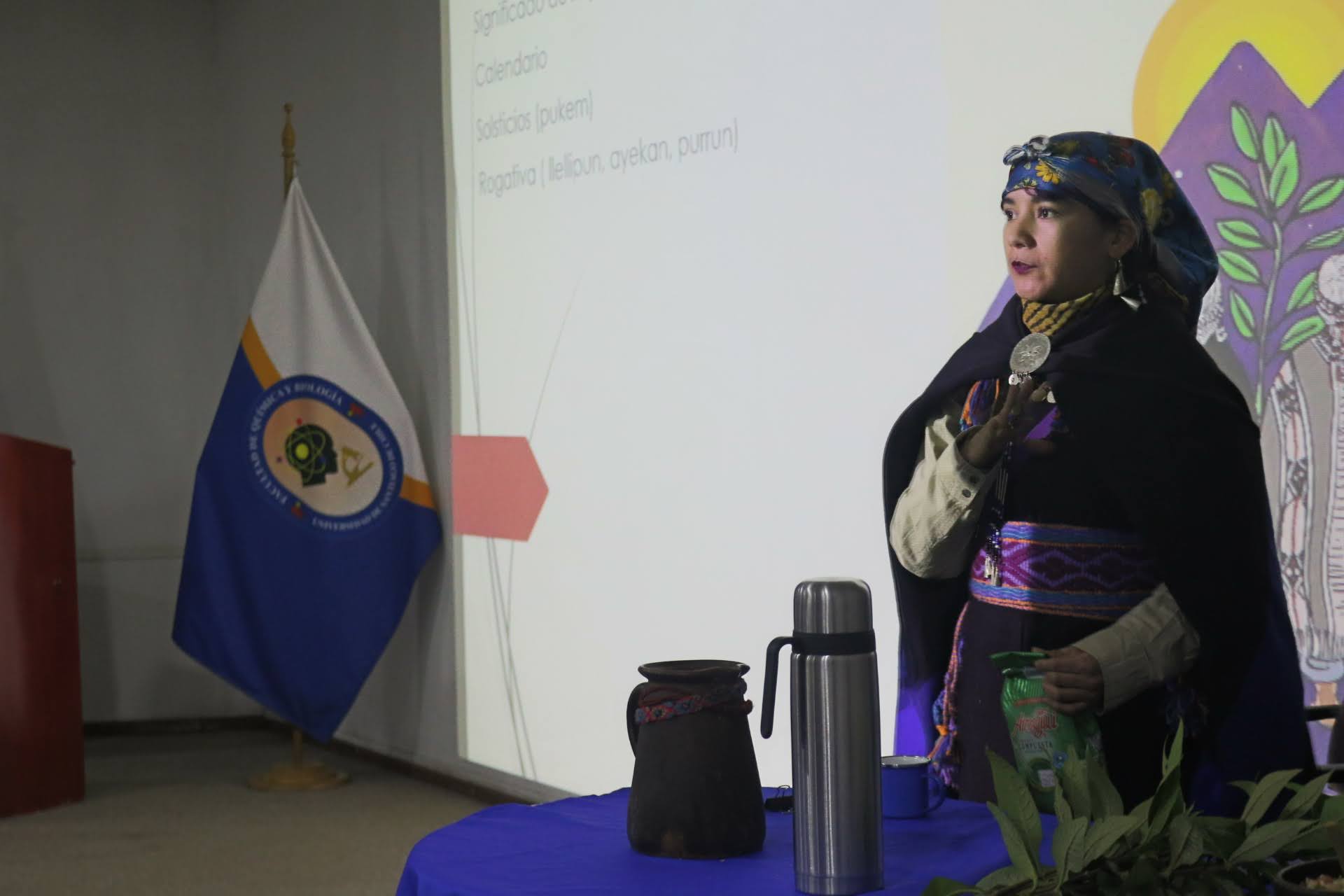 Facultad de Química y Biología abre espacios para la interculturalidad con celebración del We Tripantu