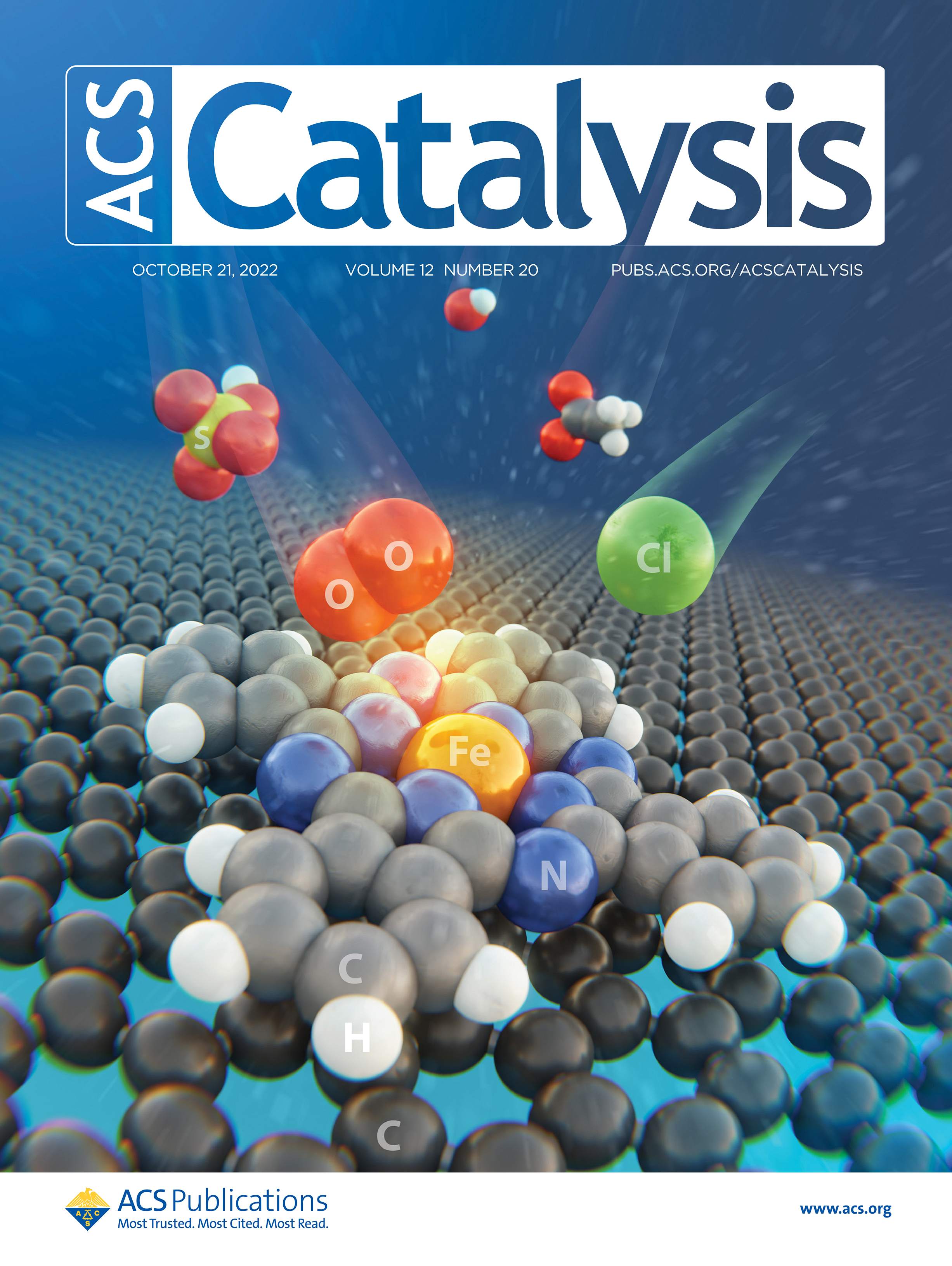imagen Artículo científico es portada de prestigiosa revista internacional de la American Chemical Society (ACS)