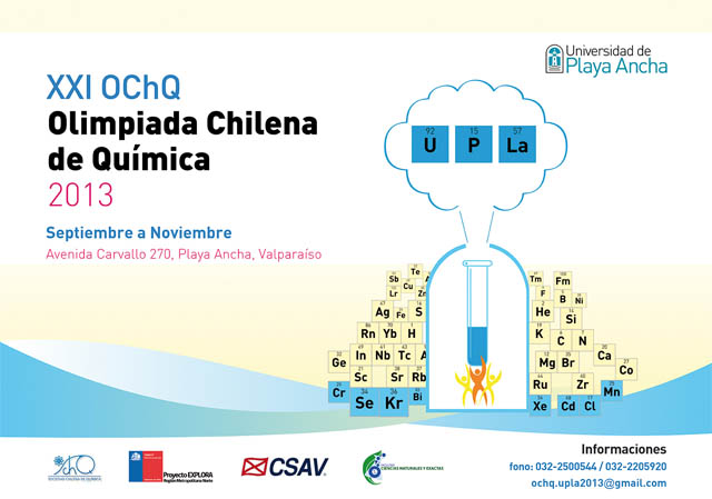 U. de Santiago será sede de la XXII Olimpiada Chilena de Química 2014