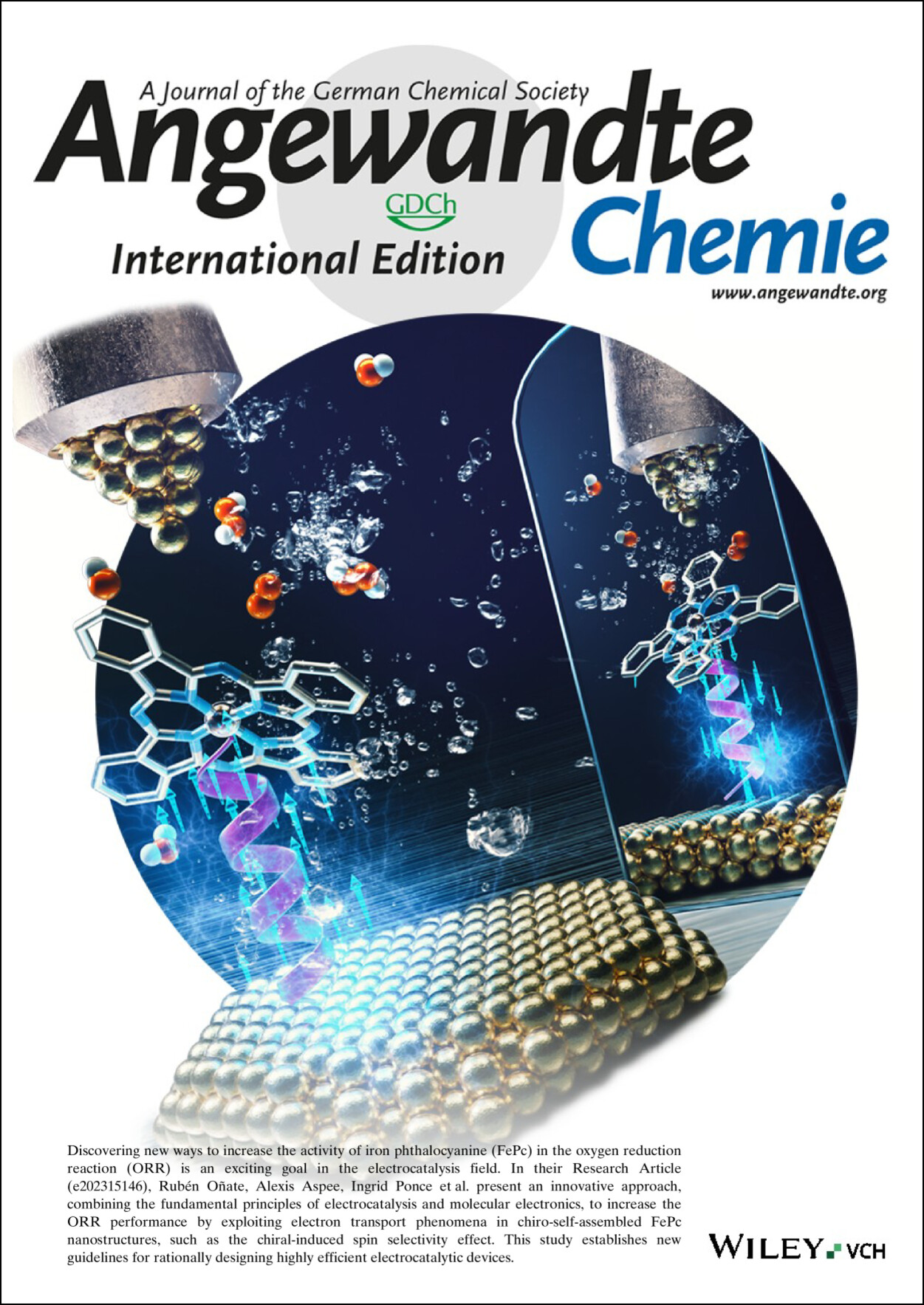 Estudio liderado por investigadora USACH es destacado en prestigiosa revista de química Angewandte Chemie 