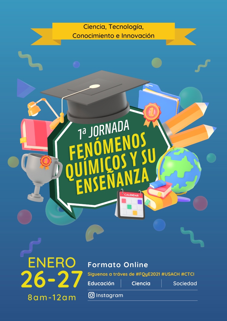 Con el hashtag #FQyE2021 comenzó 1° Jornada de curso “Fenómenos Químicos y su Enseñanza”