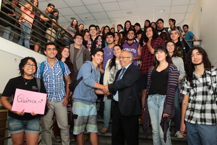 Facultad de QyB invita a sus nuevos estudiantes a comprometerse con Chile
