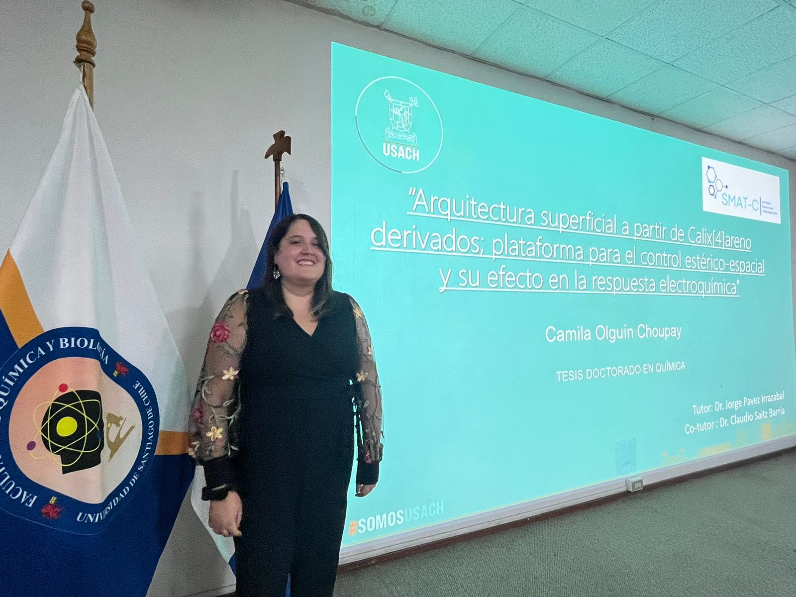 Graduada de Doctorado en Química: “Los recursos disponibles en la Universidad fueron fundamentales para mi crecimiento como investigadora”