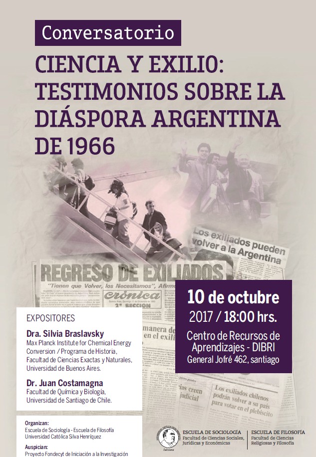 imagen Académico participa en conversatorio sobre “el rescate de la memoria” en la Universidad Católica Silva Henríquez