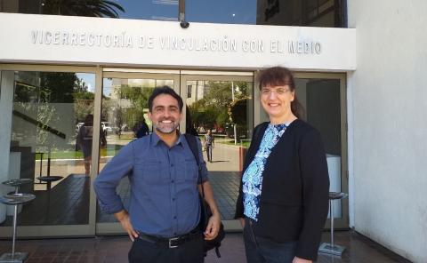 imagen Facultad de Química y Biología estrecha vínculos con la Universidad Técnica de Braunschweig y el Instituto Nacional de Metrología Alemán, PTB.