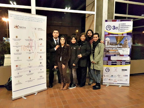 Estudiantes de la Facultad participan en Congreso de Didáctica en Uruguay