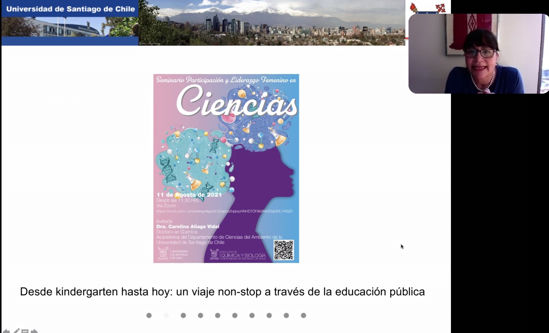 “Siempre tuve un chispazo que activó mi gusto por la ciencia”