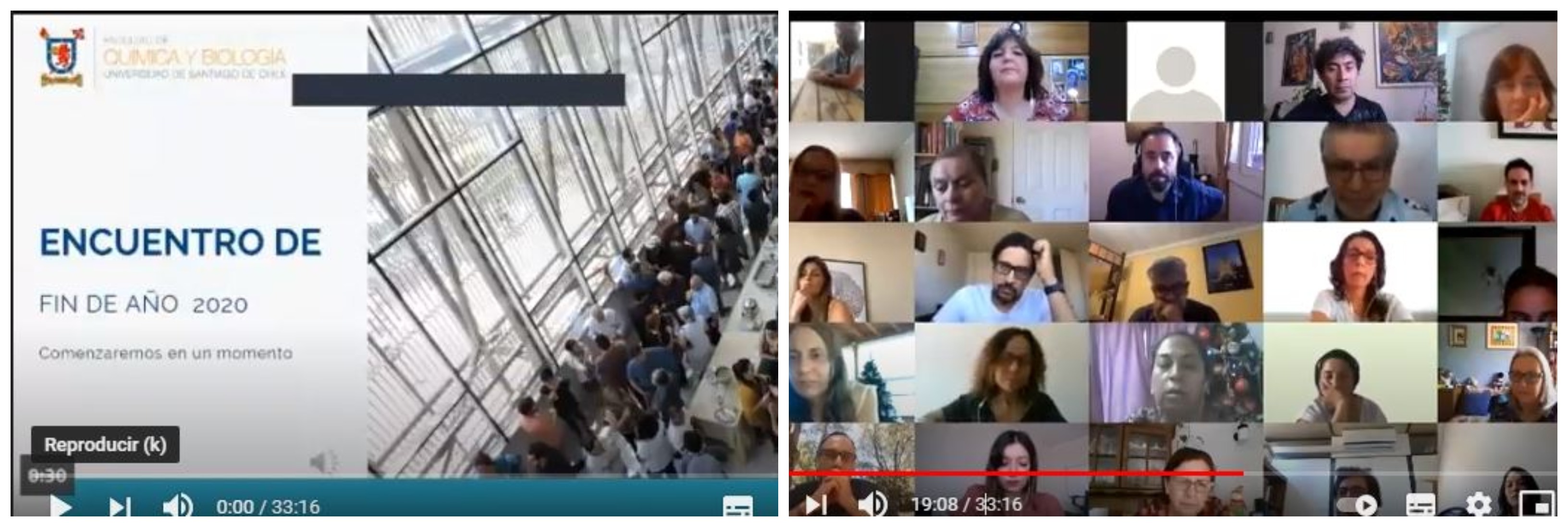 imagen Facultad de Química y Biología despide el 2020 rescatando lo positivo y agradeciendo el trabajo realizado