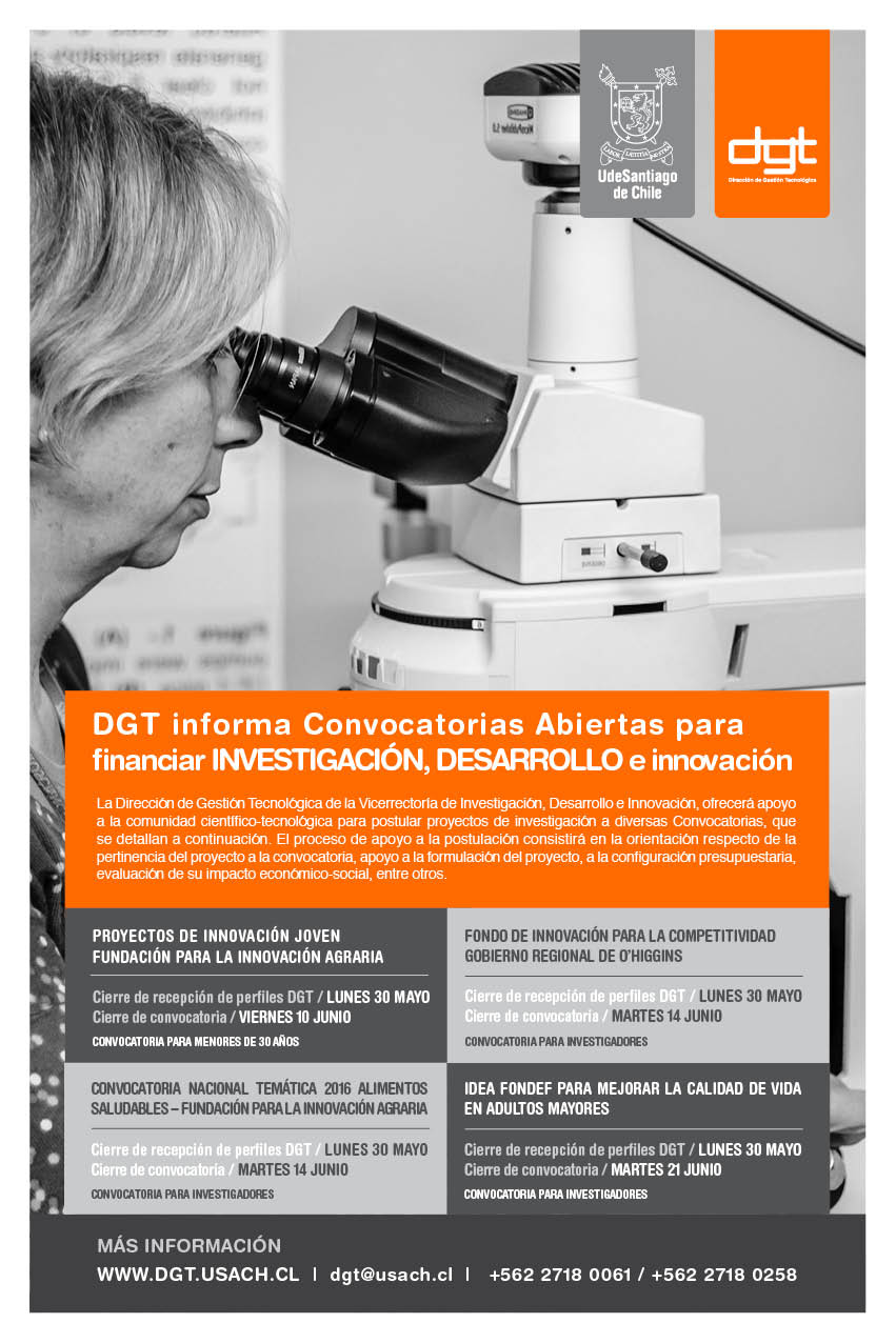 DGT informa Convocatorias Abiertas para financiar investigación, desarrollo e innovación 