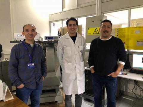 imagen “En el Laboratorio de Magnetismo Molecular me han recibido excelente y han aportado mi formación como Docente Joven del Área Química Inorgánica”