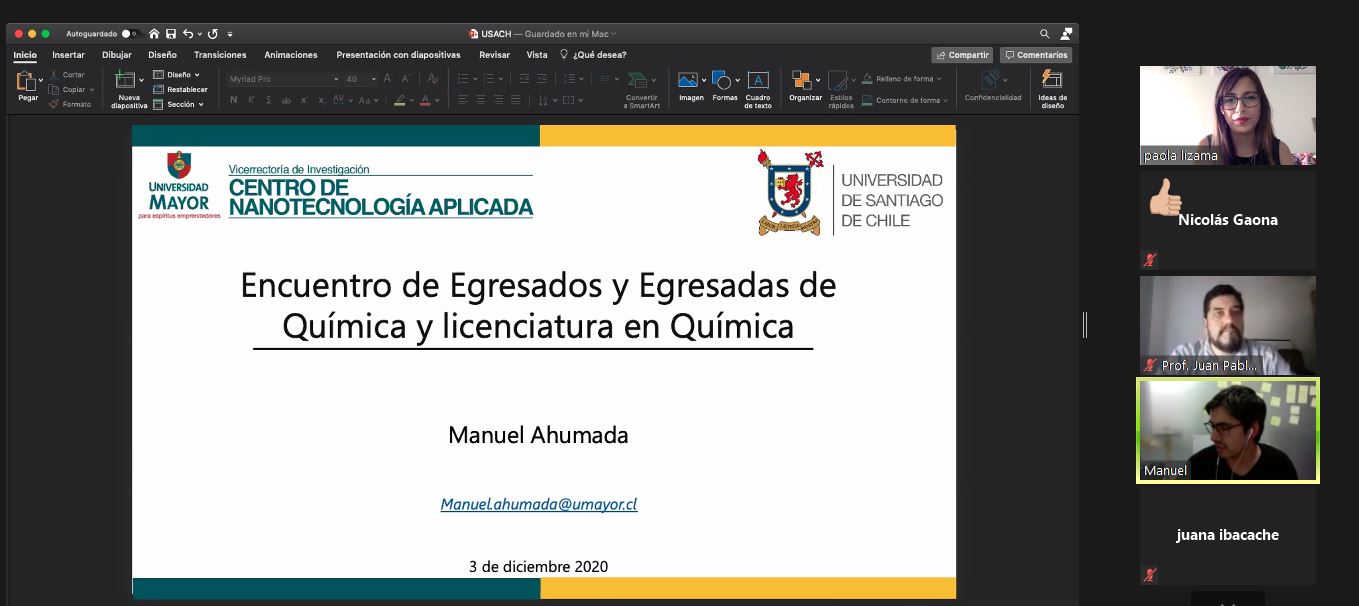 imagen Licenciatura en Química organiza Primer Encuentro con Egresados y Egresadas