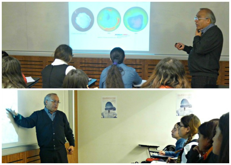 Investigadores de la universidad participan en taller de difusión de ciencia antártica 