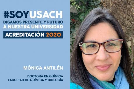 imagen Mónica Antilén, Químico, doctora en Química: “La formación recibida en la Usach fue muy robusta y me permitió avanzar con calidad y excelencia en el ámbito académico”