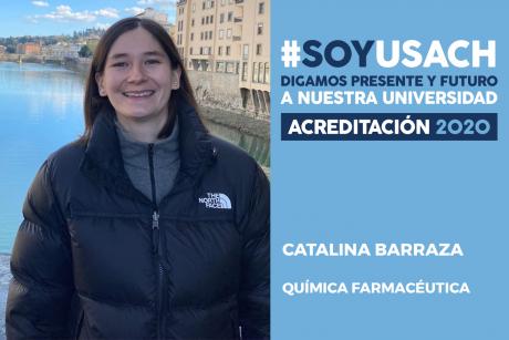 imagen Catalina Barraza, química farmacéutica: “El sello de la Universidad de Santiago es la diversidad y el alto nivel de sus profesionales”