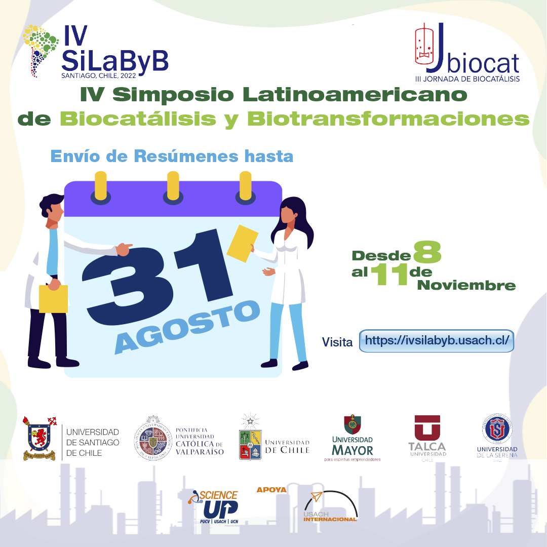 imagen Universidad de Santiago será anfitriona del evento “más importante” de Biocatálisis del cono sur