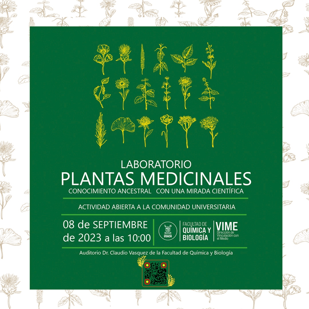 imagen Facultad de Química y Biología organiza conferencia sobre plantas medicinales desde la perspectiva ancestral y científica