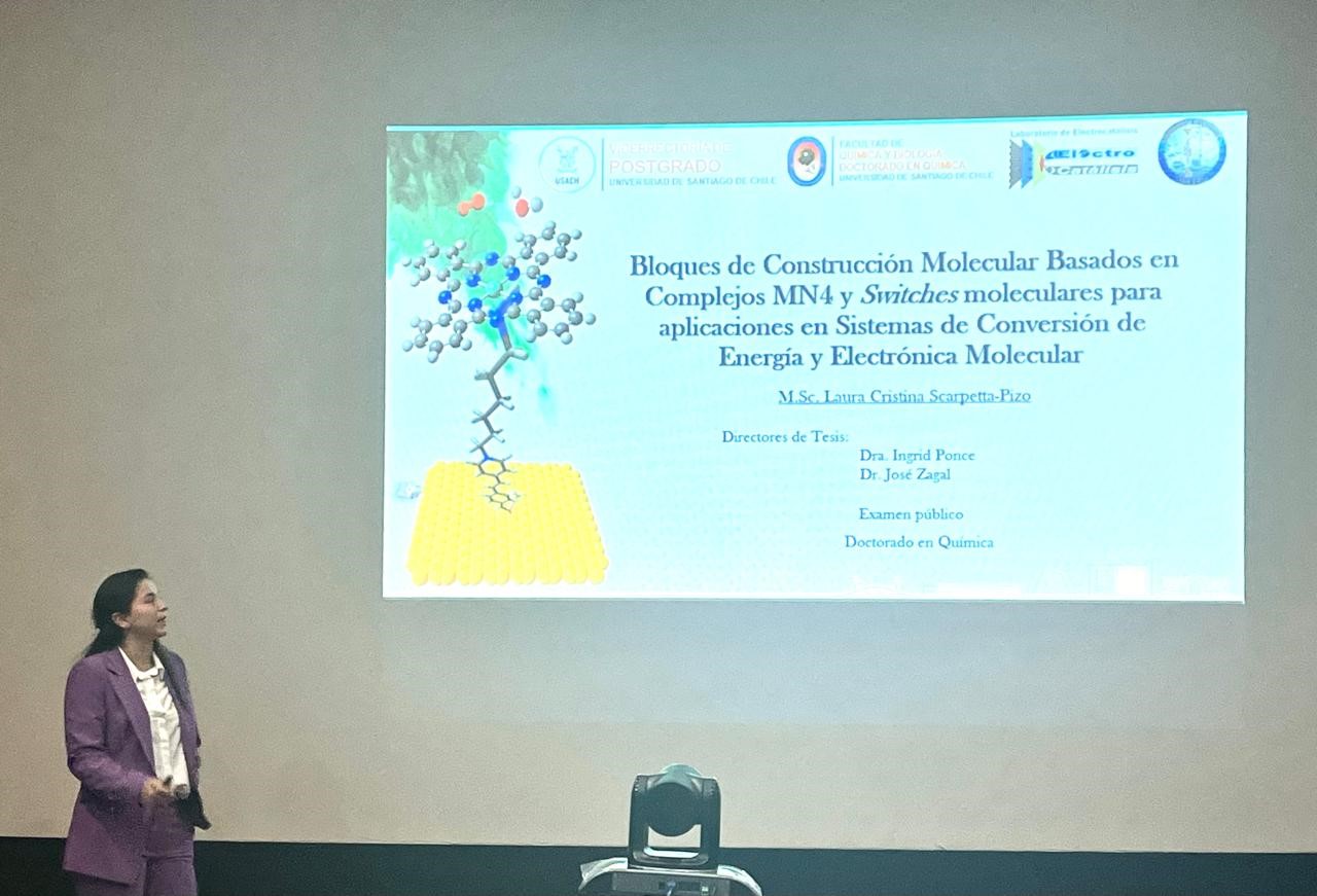 Laura Scarpetta, graduada del Doctorado en Química: “Mi objetivo es identificar nuevos enfoques y tecnologías que potencien la sostenibilidad de los sistemas de energía”