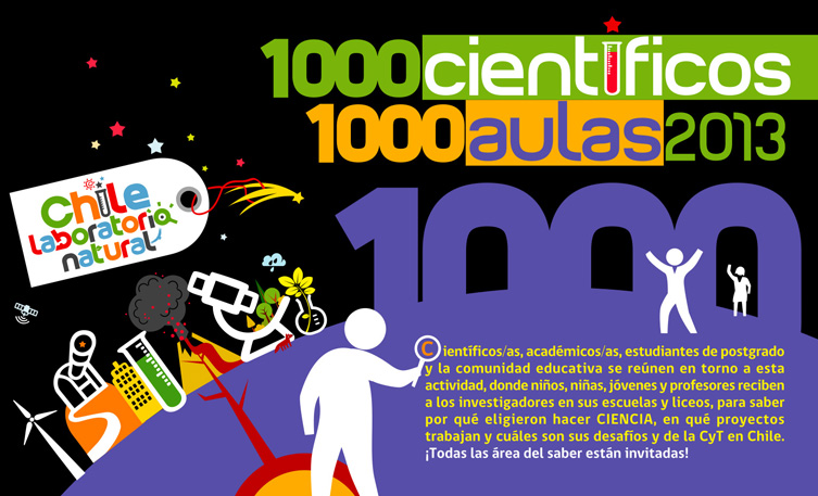  Abierta la convocatoria para “1000 científicos 1000 aulas 2013"