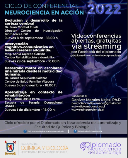 imagen Ciclo de Conferencias Neurociencia en Acción amplía su audiencia en su quinto año de realización