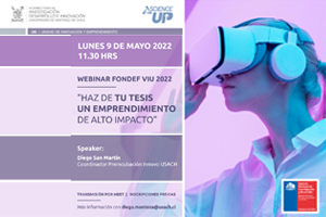 Webinar: “Apoyo en la postulación FONDEF VIU 2022”
