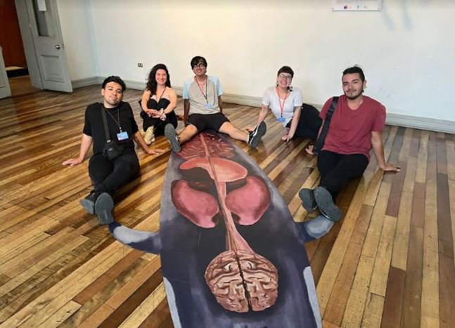 imagen "Fue interesante contrastar lo que se nos enseña aquí en la USACH versus las otras pedagogías en ciencias"