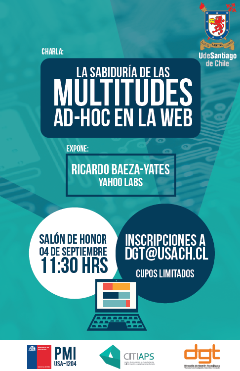 Charla: “La Sabiduría de las Multitudes Ad-Hoc en la Web”