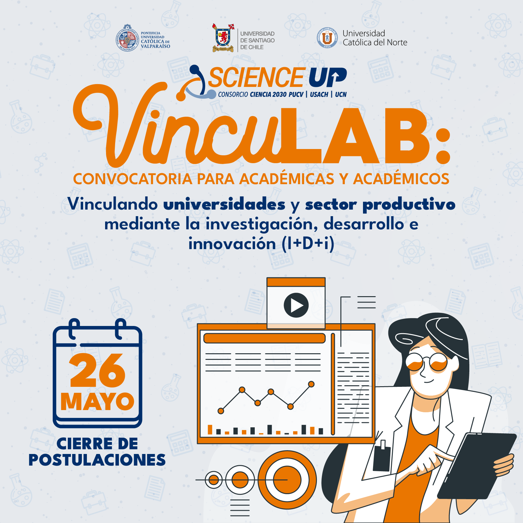 Inician las postulaciones al Programa VINCULAB