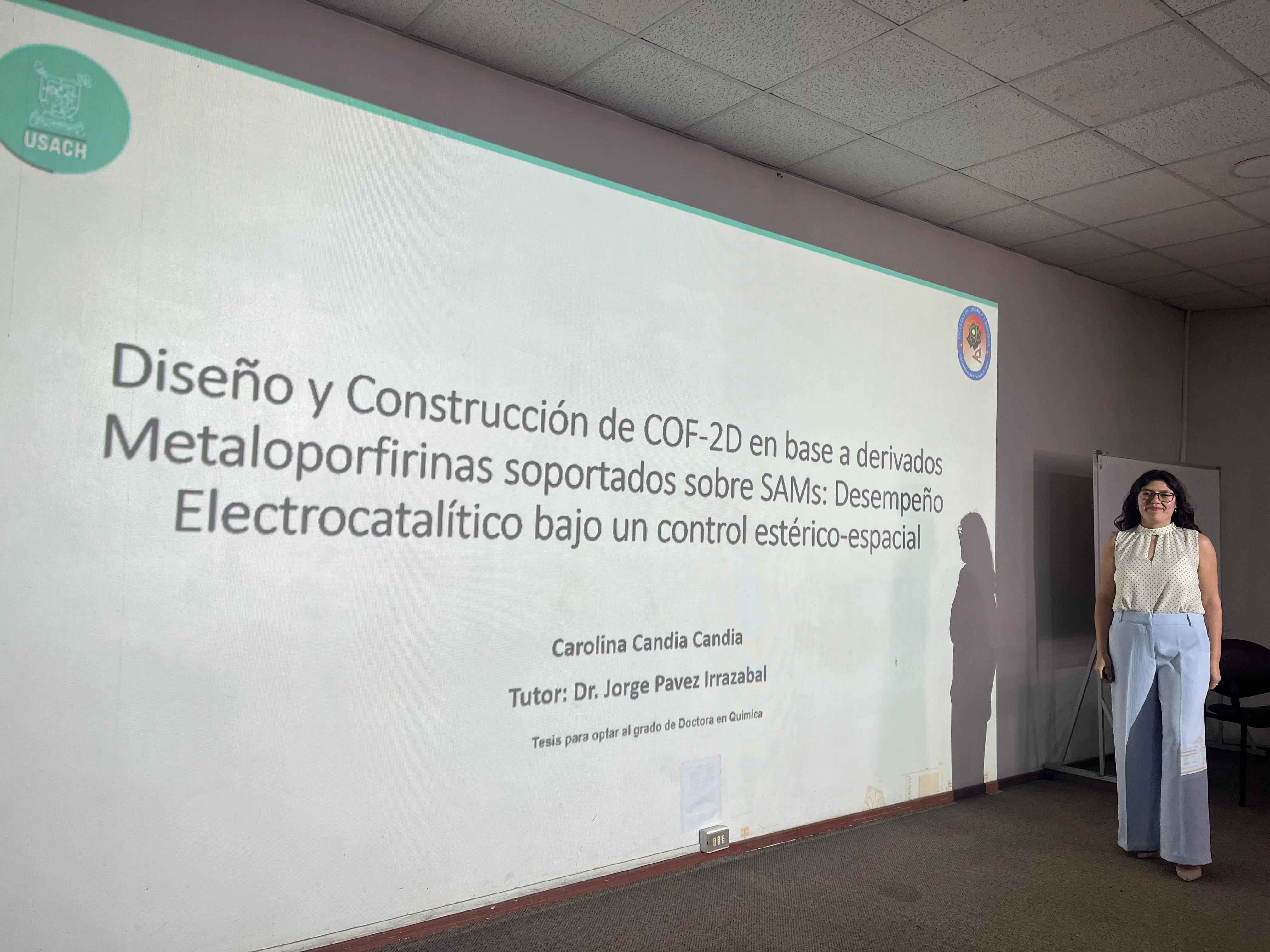 imagen Carolina Candia, graduada de Doctorado en Química: “Mi investigación busca convertirse en una alternativa aplicada” 