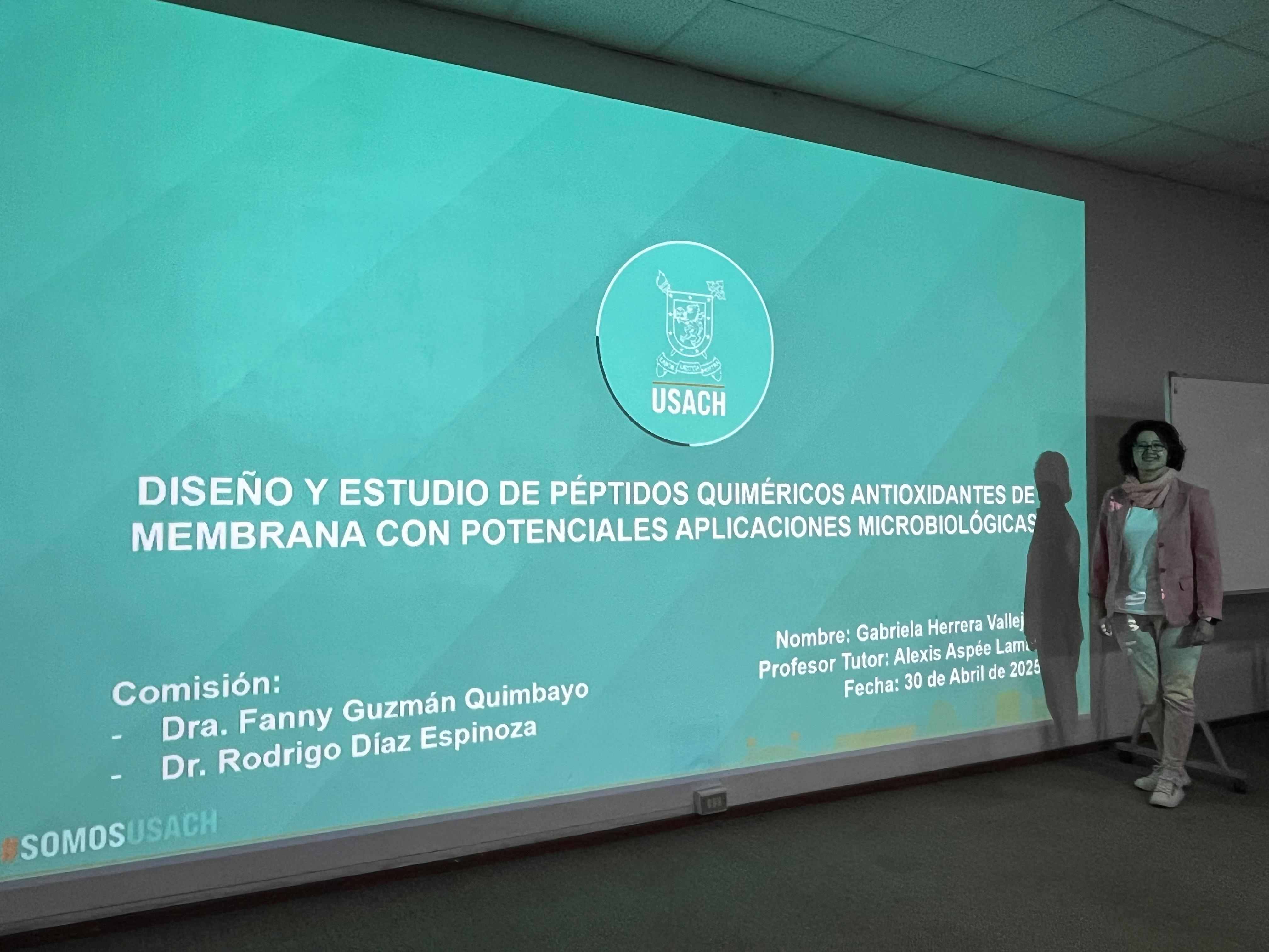 Gabriela Herrera, graduada Magíster en Química: “Esta investigación puede aportar al desarrollo de estrategias preventivas basadas en antioxidantes” 