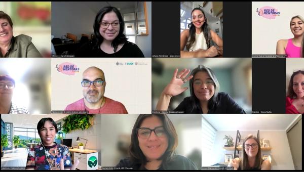 imagen Taller sobre cómo preparar y presentar un pitch de alto impacto protagoniza segundo encuentro de la Red de Mentoras Science Up Usach