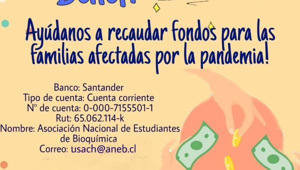 imagen Estudiantes de la Facultad de Química y Biología organizan 1º Congreso Virtual para ir en ayuda de familias afectadas por la pandemia