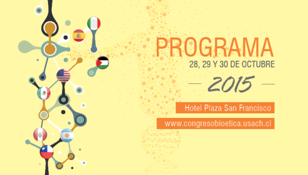 Académicos de la Facultad participarán en Congreso Internacional de Bioética	