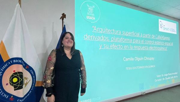 Graduada de Doctorado en Química: “Los recursos disponibles en la Universidad fueron fundamentales para mi crecimiento como investigadora”