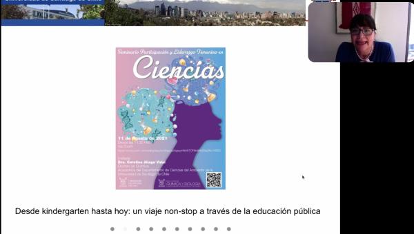 “Siempre tuve un chispazo que activó mi gusto por la ciencia”