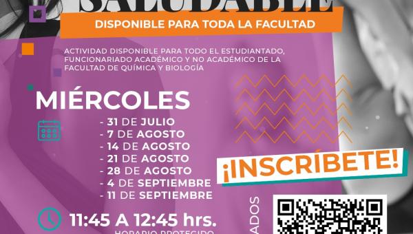 ¡Únete a la Pausa Activa y Saludable de la Facultad de Química y Biología!