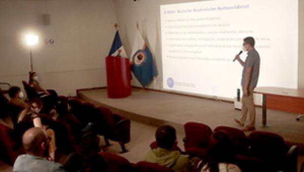 Servicio Alemán de Intercambio Académico (DAAD) realiza charla para estudiantes de postgrado
