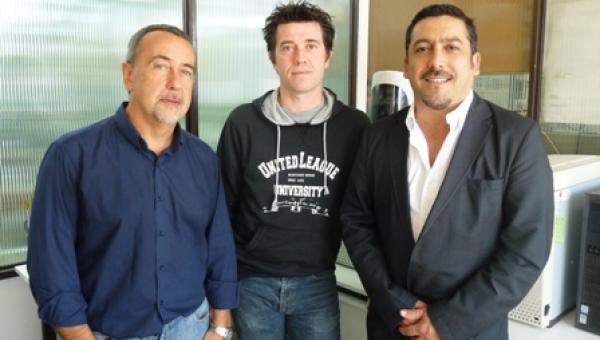 Investigadores de Francia y Uruguay realizan visita de trabajo en Laboratorio de Magnetismo Molecular de la Facultad