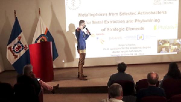 El Programa de doctorado con doble titulación entre Usach y Universidad  Técnica de Freiberg tiene su primer egresado alemán
