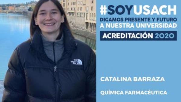 imagen Catalina Barraza, química farmacéutica: “El sello de la Universidad de Santiago es la diversidad y el alto nivel de sus profesionales”