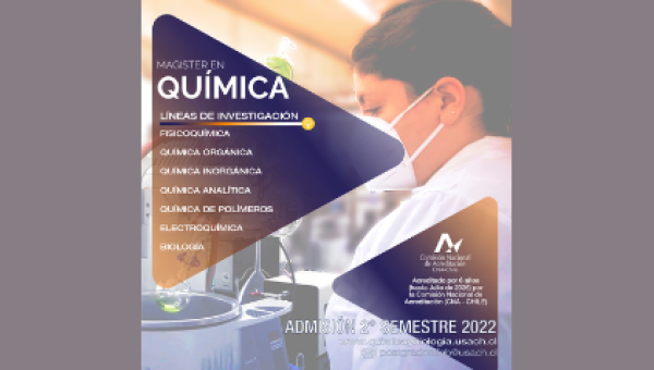 imagen Becas de Arancel y Mantención para Magíster en Química