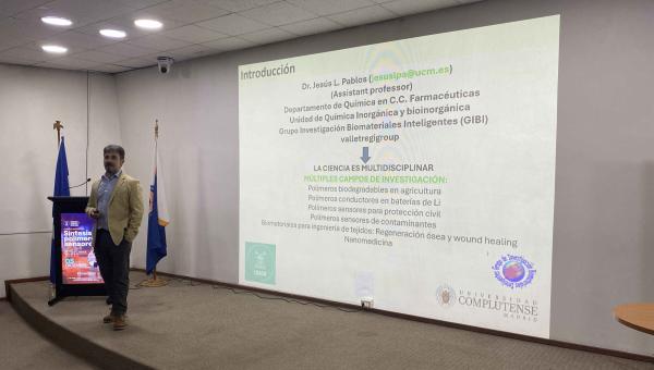 imagen Visita del Dr. Jesús Pablos fortalece el vínculo de investigación entre la Universidad Complutense de Madrid y la Facultad de Química y Biología 