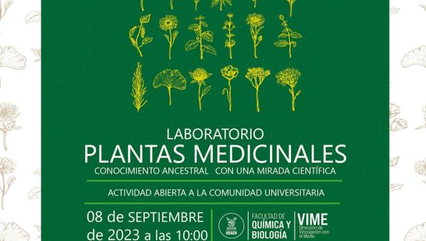 imagen Facultad de Química y Biología organiza conferencia sobre plantas medicinales desde la perspectiva ancestral y científica