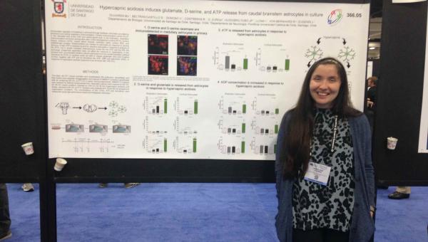 imagen Estudiante de Doctorado en Neurociencia obtiene beca para participar en la Reunión Anual de la Society for Neuroscience