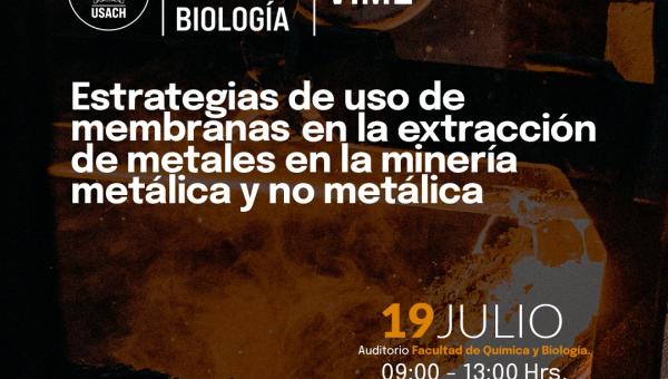 imagen Facultad de Química y Biología invita a Simposio Internacional en torno a la innovación en la industria minera