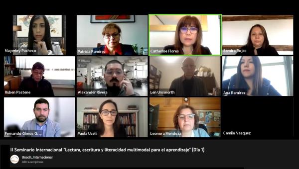 imagen Seminario sobre lectura, escritura y literacidad multimodal para el aprendizaje reúne a expertos nacionales e internacionales