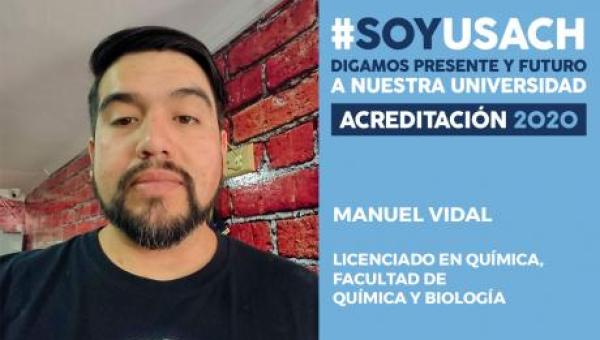 imagen Manuel Vidal, Licenciado en Química: “La Universidad de Santiago fue vital en mi formación personal y profesional”