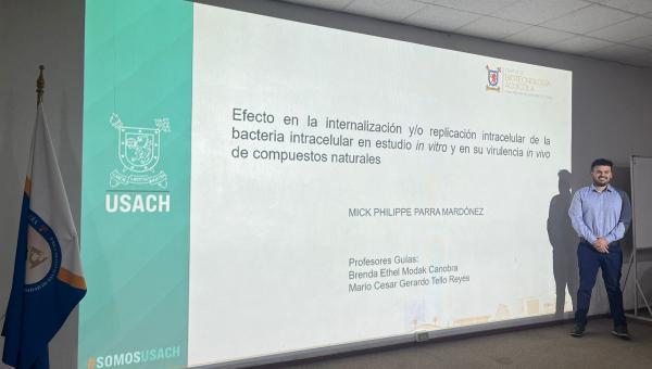 imagen Mick Parra, graduado de Doctorado en Biotecnología: “Las ideas aplicadas pueden ser desarrolladas en esta Universidad”